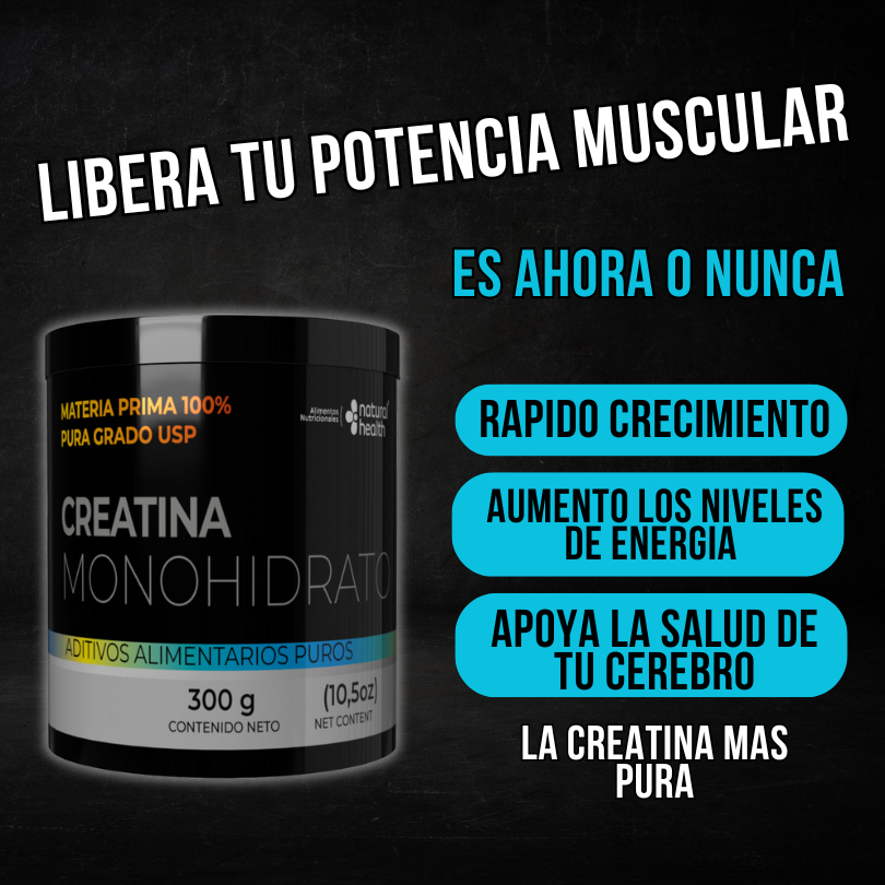 Miniatura 2 de CREATINA MONOHIDRATO  X 300 GRAMOS